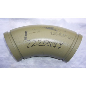 Угол DN125/R190 60*